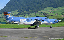 Pilatus PC-12/47E NGX | HB-FPM | Pilatus Flugzeugwerke  |  This Pilatus PC-12 will become 9801 with the Erprobungsstelle 61 of the German Air Force at Manching. | BUOCHS (LSZC/BXO) 25.08.2025