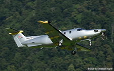Pilatus PC-12/47G PRO | HB-FQF | Pilatus Flugzeugwerke  |  This plain-silver Pilatus PC-12/47G PRO is already the 7th aircraft of the new version. | BUOCHS (LSZC/BXO) 25.08.2025