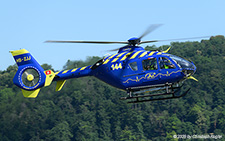 Eurocopter EC135 P1 | HB-ZJJ | Lions Air Skymedia  |  This Eurocopter of Alpine Air Ambulance is based at Birrfeld. It is seen here returning from a mission. | LSZF 28.06.2025