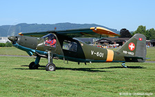 Dornier 27-H2 | HB-HKD | untitled (Fliegermuseum Altenrhein)  |  This Dornier Do 27 is former V-601 and now flies with the Fliegermuseum Altenrhein. | LSZF 28.06.2025