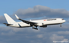 Boeing 767-333ERBCF | UK67018 | My Freighter  |  This Boeing 767 of My Freighter is arriving at Zurich after a 6:47h flight from Tashkent | Z&UUML;RICH (LSZH/ZRH) 11.01.2025