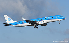 Embraer ERJ-190STD | PH-EZV | KLM Cityhopper | Z&UUML;RICH (LSZH/ZRH) 11.01.2025