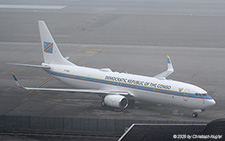 Boeing 737-9JAER (BBJ3) | T7-RDC | Democratic Republic of the Congo  |  Seen here on a foggy morning parked at stand F72 in Zurich | Z&UUML;RICH (LSZH/ZRH) 20.01.2025
