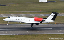 Gulfstream IV SP | N145RT | untitled  |  This Gulfstream IV SP is seen here arriving from Friedrichshafen. It is owned by Jack Entertainment, a gaming, hospitality, and entertainment company based in Cleveland, Ohio. | Z&UUML;RICH (LSZH/ZRH) 23.01.2025