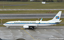 Boeing 737-9JAER (BBJ3) | T7-RDC | Democratic Republic of the Congo  |  The Boeing 737 used by the Democratic Republic of the Congo is wearing French titles on the left side. It arrived on 23JAN2025 from Basel to pick up the Congolese delegation | Z&UUML;RICH (LSZH/ZRH) 23.01.2025