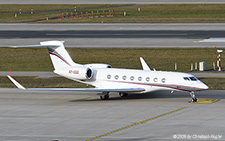 Gulfstream G650ER | A7-CGO | Qatar Executive  |  This Gulfstream G650ER of Qatar Executive has just landed from London Luton and is about to enter its parking position at Zurich | Z&UUML;RICH (LSZH/ZRH) 24.01.2025