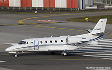 Textron Cessna 560XLS+ Citation Excel | D-CAWP | untitled (Aerowest Flugcharter)  |  This Textron Citation Excel is awaiting take-off clearance on runway 28 for its flight to Cologne | Z&UUML;RICH (LSZH/ZRH) 24.01.2025
