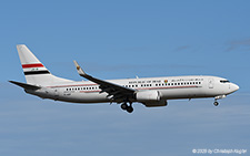 Boeing 737-81Z | YI-ASF | Government of Iraq | Z&UUML;RICH (LSZH/ZRH) 25.01.2025