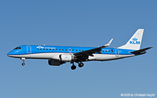 Embraer ERJ-190STD | PH-EXF | KLM Cityhopper | Z&UUML;RICH (LSZH/ZRH) 26.01.2025