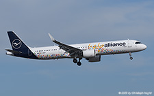 Airbus A321-271nx | D-AIEP | Lufthansa  |  This Airbus A321neo of Lufthansa is promoting the help alliance founded 1999 by the Lufthansa Group. Similar to HB-JLT of Edelweiss.  | Z&UUML;RICH (LSZH/ZRH) 08.02.2025