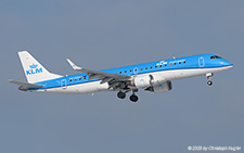 Embraer ERJ-190STD | PH-EZN | KLM Cityhopper | Z&UUML;RICH (LSZH/ZRH) 15.02.2025