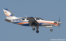 Piper PA-46 JetPROP | D-EENA | private  |  This aircraft was initially built as a PA-46-350P Malibou Mirage, but underwent the JetPROP convertion when it was registered as PH-LUX. | Z&UUML;RICH (LSZH/ZRH) 15.02.2025