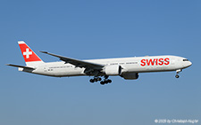 Boeing 777-300ER | HB-JNJ | Swiss International Air Lines | Z&UUML;RICH (LSZH/ZRH) 05.03.2025