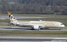 Boeing 787-9 | A6-BNG | Etihad Airways | Z&UUML;RICH (LSZH/ZRH) 07.03.2025