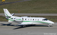 Cessna 560XLS+ Citation Excel | YU-MPA | untitled | Z&UUML;RICH (LSZH/ZRH) 07.03.2025