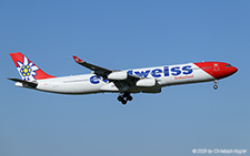 Airbus A340-313X | HB-JME | Edelweiss Air | Z&UUML;RICH (LSZH/ZRH) 02.04.2025