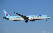 Boeing 787-9 | HL7207 | Korean Air | Z&UUML;RICH (LSZH/ZRH) 03.04.2025