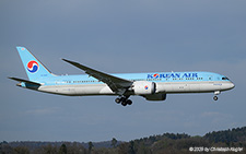 Boeing 787-9 | HL7208 | Korean Air | Z&UUML;RICH (LSZH/ZRH) 05.04.2025