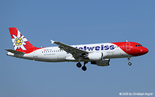 Airbus A320-214 | HB-JJL | Edelweiss Air | Z&UUML;RICH (LSZH/ZRH) 09.04.2025