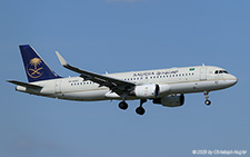 Airbus A320-214 | HZ-AS57 | Saudi Arabian Airlines | Z&UUML;RICH (LSZH/ZRH) 09.04.2025