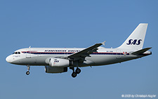 Airbus A319-131 | OY-KBO | SAS Scandinavian Airlines System | Z&UUML;RICH (LSZH/ZRH) 11.04.2025