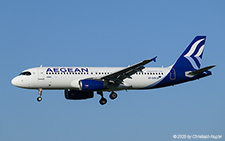 Airbus A320-232 | SX-DVN | Aegean Airlines | Z&UUML;RICH (LSZH/ZRH) 11.04.2025