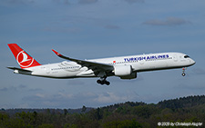 Airbus A350-941 | TC-LHB | Turkish Airlines | Z&UUML;RICH (LSZH/ZRH) 14.04.2025