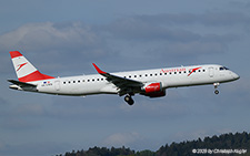 Embraer ERJ-195LR | OE-LWQ | Austrian Airlines | Z&UUML;RICH (LSZH/ZRH) 14.04.2025
