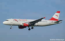 Airbus A320-214 | OE-LBW | Austrian Airlines  |  Now with additional Lufthansa Group sticker in the rear fuselage | Z&UUML;RICH (LSZH/ZRH) 28.04.2025