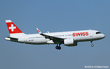 Airbus A320-271n | HB-JDK | Swiss International Air Lines  |  This Airbus A320 of Swiss International was captured on the delivery flight from Hamburg Finkenwerder to Zurich | Z&UUML;RICH (LSZH/ZRH) 30.04.2025