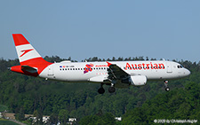 Airbus A320-214 | OE-LBN | Austrian Airlines  |  Now with Expo 2025 Osaka sticker | Z&UUML;RICH (LSZH/ZRH) 30.04.2025