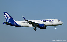 Airbus A320-271n | SX-NEV | Aegean Airlines  |  This Airbus A320 of Aegean Airlines was delivered on 26MAR2025 to Athens and entered service the following day | Z&UUML;RICH (LSZH/ZRH) 30.04.2025