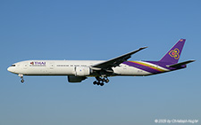 Boeing 777-3D7ER | HS-TKZ | Thai Airways International | Z&UUML;RICH (LSZH/ZRH) 02.05.2025