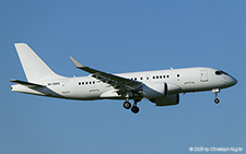 Airbus ACJ220-100 | 9H-168OO | untitled (Comlux Malta)  |  This Airbus ACJ220 is seen here arriving from Indianapolis. This aircraft was scheduled to arrive at 09:20 LT but had a massive delay of more than 9 hours. | Z&UUML;RICH (LSZH/ZRH) 30.05.2025