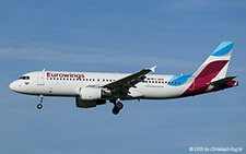 Airbus A320-216 | D-ABZN | Eurowings  |  This Airbus A320 of Eurowings also carries the Member of Lufthansa Group sticker in the rear of the fuselage. | Z&UUML;RICH (LSZH/ZRH) 30.05.2025