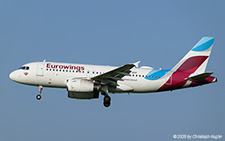 Airbus A319-132 | 9H-EXY | Eurowings  |  The 'operated by Lufthansa Group' has not been placed at a good spot. | Z&UUML;RICH (LSZH/ZRH) 12.06.2025