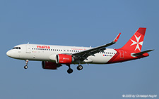 Airbus A320-251n | 9H-NEG | KM Malta  |  This Airbus A320neo of KM Malta Airlines now carries additional titles 'Explore more stories' | Z&UUML;RICH (LSZH/ZRH) 12.06.2025