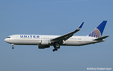 Boeing 767-322ER | N655UA | United Airlines  |  Thsi Boeing 767-300 of United Airlines was delivered on 11DEC1992 to the current operator. | Z&UUML;RICH (LSZH/ZRH) 13.06.2025