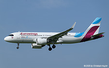 Airbus A320-251n | 9H-ENB | Eurowings  |  This Airbus A320neo has been transferred from Eurowings to Eurowings Europe Malta on 12MAY2024, being the only Airbus A320neo currently in service. | Z&UUML;RICH (LSZH/ZRH) 13.06.2025