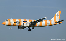 Airbus A320-212 | D-ATCH | Condor  |  This Airbus A320 of Condor Flugdienst was initially entering service with Condor Berlin on 30MAR2001, then as D-AICL. Between 2018 and 2020, it first flew for Air Transat and then for Thomas Cook Airlines Baleares. | Z&UUML;RICH (LSZH/ZRH) 13.06.2025