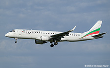 Embraer ERJ-190STD | LZ-PLO | Bulgaria Air  |  This Embraer ERJ-190 of Bulgaria Air is flying for Air Serbia and as such is seen here arriving from Belgrade as flight ASL330. | Z&UUML;RICH (LSZH/ZRH) 03.07.2025