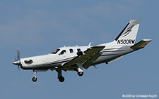 DAHER-SOCATA TBM 850 | N500RW | private  |  This DAHER-SOCATA TBM 850 is captured on its flight from Venezia to Zurich | Z&UUML;RICH (LSZH/ZRH) 03.07.2025
