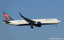 Boeing 767-332ER | N198DN | Delta Air Lines  |  This Boeing 767-300 of Delta Air Lines is seen here operating flight DAL90 from Atlanta to Zurich where it arrived 20 minutes prior schedule. | Z&UUML;RICH (LSZH/ZRH) 05.07.2025