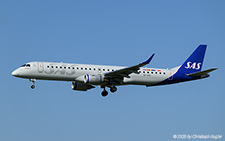 Embraer ERJ-195LR | SE-RSP | SAS Link  |  This Embraer ERJ-195 was initially flying for Air Europa and later for Air Europa Express. It entered service with SAS Link on 06FEB2023. | Z&UUML;RICH (LSZH/ZRH) 11.07.2025