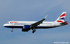 Airbus A320-251n | G-TTSE | British Airways  |  This Airbus A320neo of British Airways entered into service on 10APR2025. It is seen here operating flight BAW710 from London-Heathrow. | Z&UUML;RICH (LSZH/ZRH) 18.07.2025