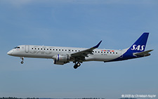 Embraer ERJ-195LR | SE-RSU | SAS Link  |  This Embraer ERJ-195LR was initially delivered to Tianjin Airlines. It joined SAS Link on 29JAN2025 as 11th of 13 aircraft. | Z&UUML;RICH (LSZH/ZRH) 18.07.2025