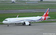 Airbus A320-251nx | G-GBNI | Government of the United Kingdom (Titan Airways)  |  This Airbus A321neo is operated by Titan on behalf of the Government of the United Kingdom. It is seen here arriving from London-Stansted | Z&UUML;RICH (LSZH/ZRH) 27.07.2025