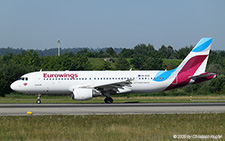 Airbus A320-214 | 9H-EUQ | Eurowings  |  This Airbus A320 of Eurowings hs been flying with TAM Linha Aéreas and later with LATAM Airlines Brasil before joining Air Berlin and finally Eurowings. | Z&UUML;RICH (LSZH/ZRH) 08.08.2025