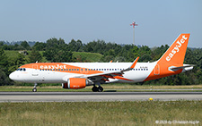 Airbus A320-214 | G-EJCK | easyJet UK  |  This Airbus A320 is seen here arriving from London Gatwick as flight EZY6323. | Z&UUML;RICH (LSZH/ZRH) 08.08.2025