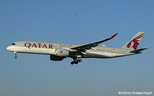 Airbus A350-941 | A7-ALT | Qatar Airways  |  This Airbus A350-900 of Qatar Airways is captured operating flight QR 94 from Doha to Zurich | Z&UUML;RICH (LSZH/ZRH) 08.08.2025